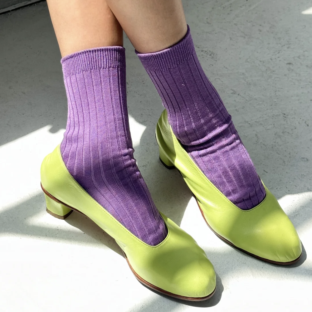 Le Bon Shoppe Her Socks Violet