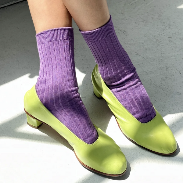 Le Bon Shoppe Her Socks Violet