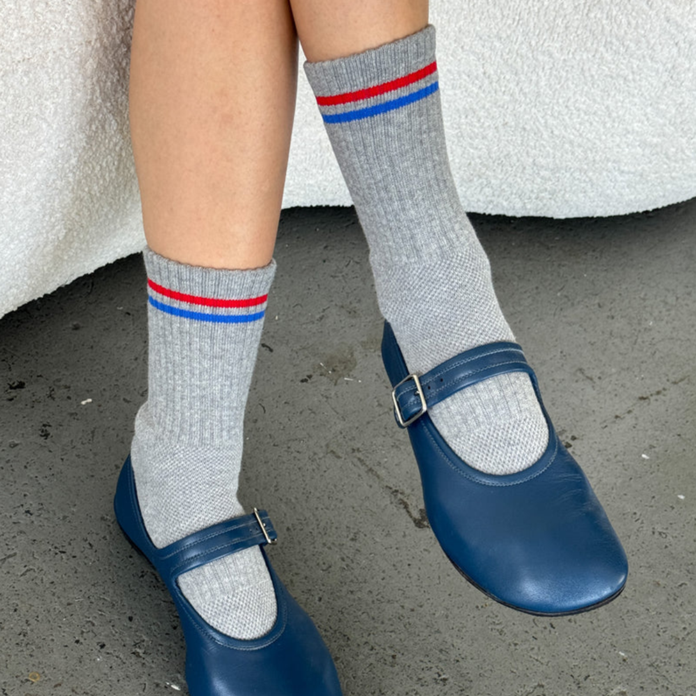 Le Bon Shoppe Socks Boyfriend True Grey