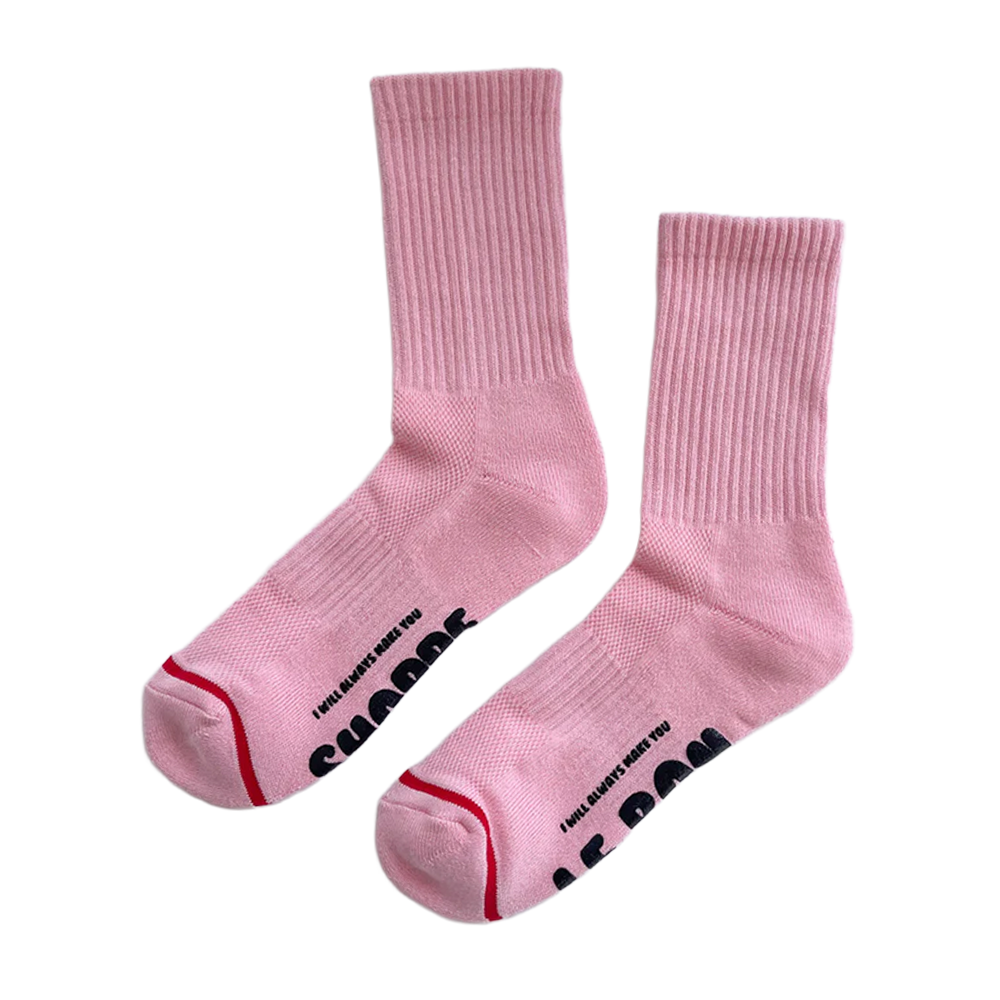 Le Bon Shoppe Socks Hugger Pink