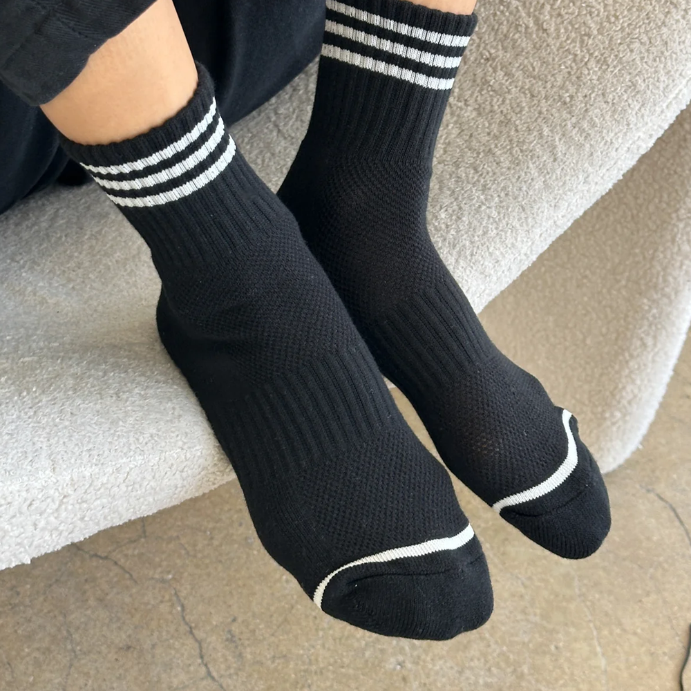 Le Bon Shoppe Girlfriend Socks Black