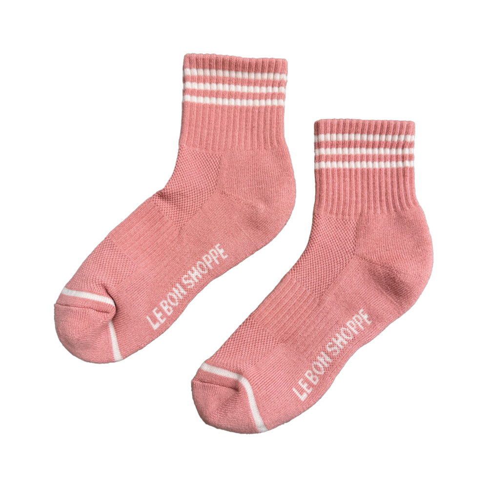 Le Bon Shoppe Girlfriend Socks Salmon