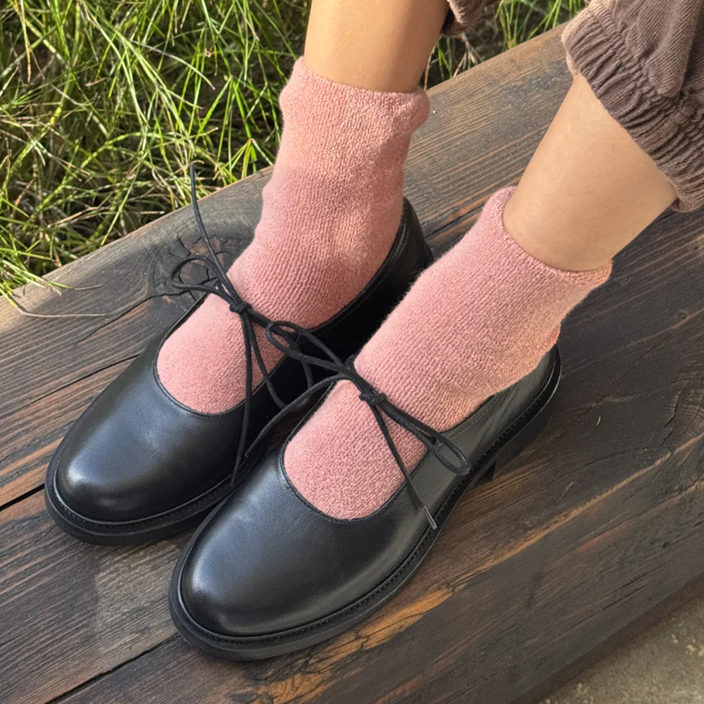 Le Bon Shoppe Cloud Socks Mulberry – Iko Iko - Main Image