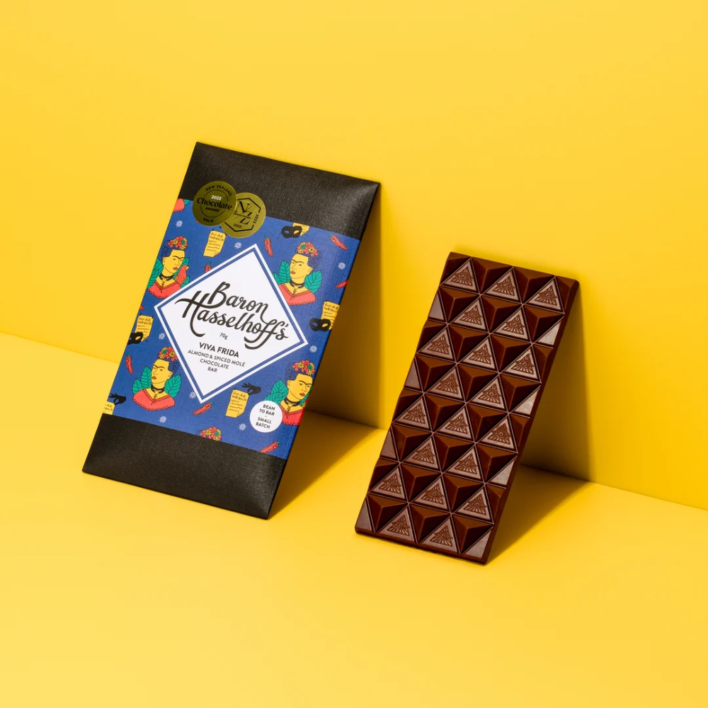 Baron Hasselhoff's Viva Frida Spiced Almond Mole Bar