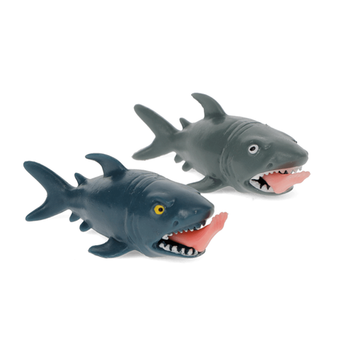 Rex Leg-Biting Shark Squeezy Toy Assorted