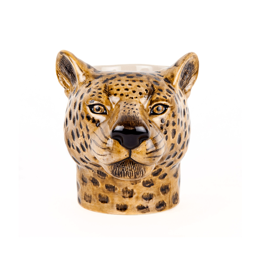 Quail Leopard Pencil Pot