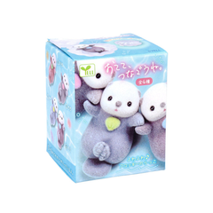Let's Hold Hands Flocked Otters Blind Box