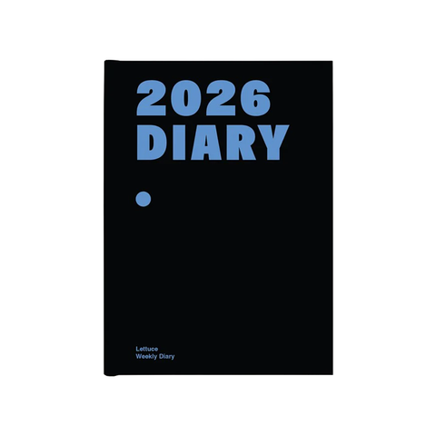 Lettuce 2026 Weekly Diary Midnight