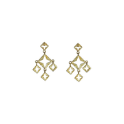 Lindi Kingi Earrings Byzante Embrace Mini Gold
