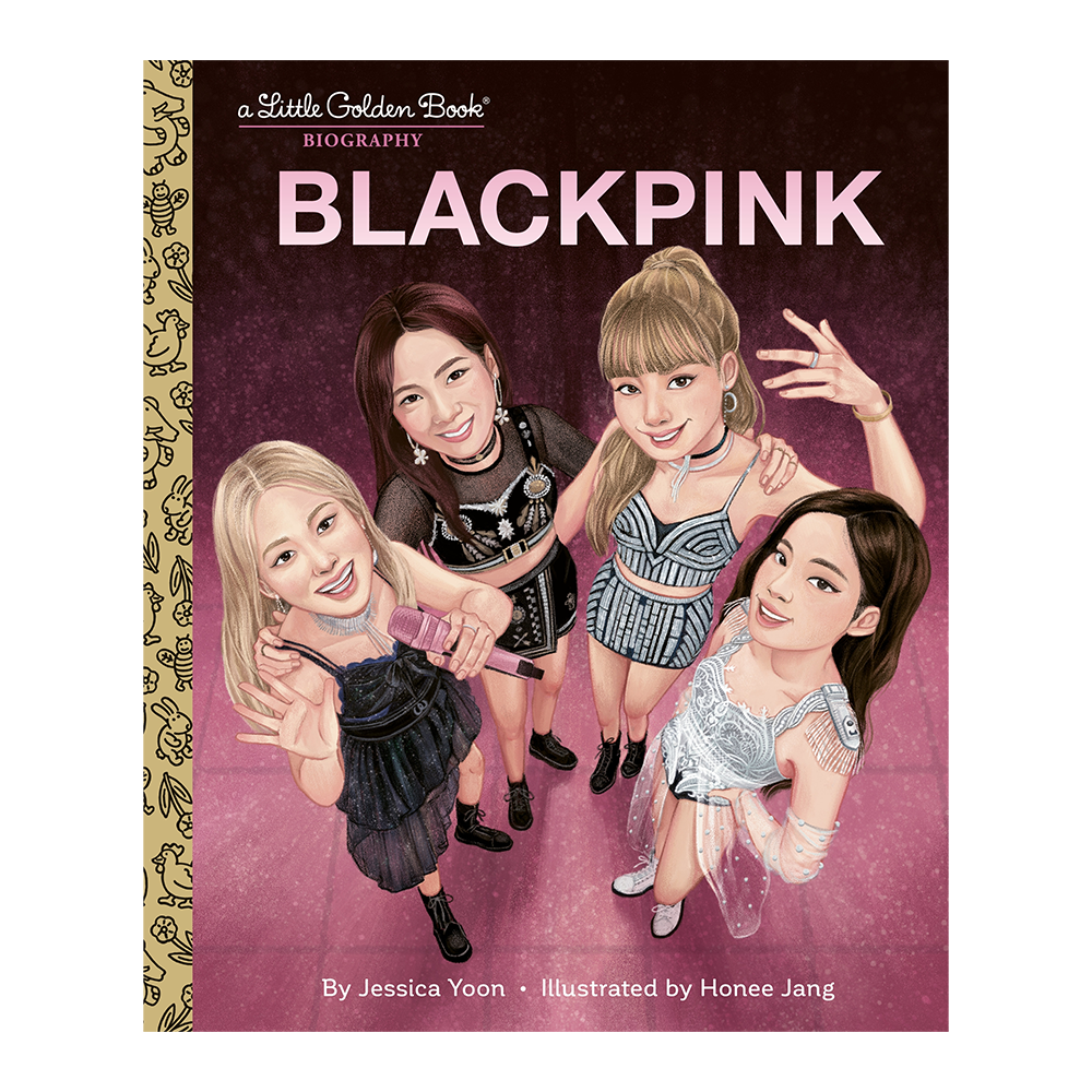 Little Golden Book Black Pink