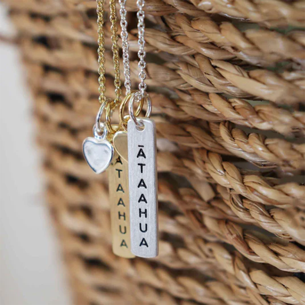 Little Taonga Necklace Te Reo - Ataahua