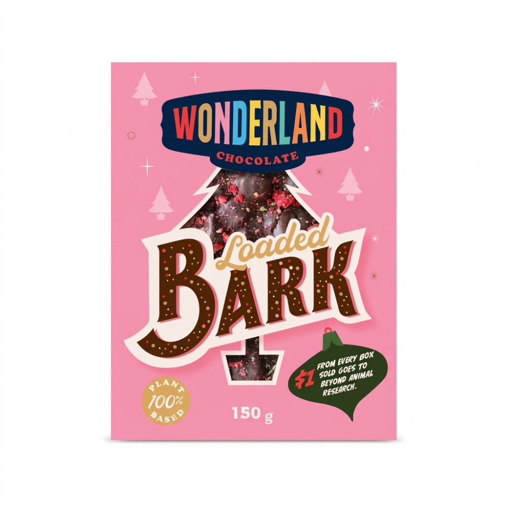 Wonderland Chocolate Loaded Bark  150 g box