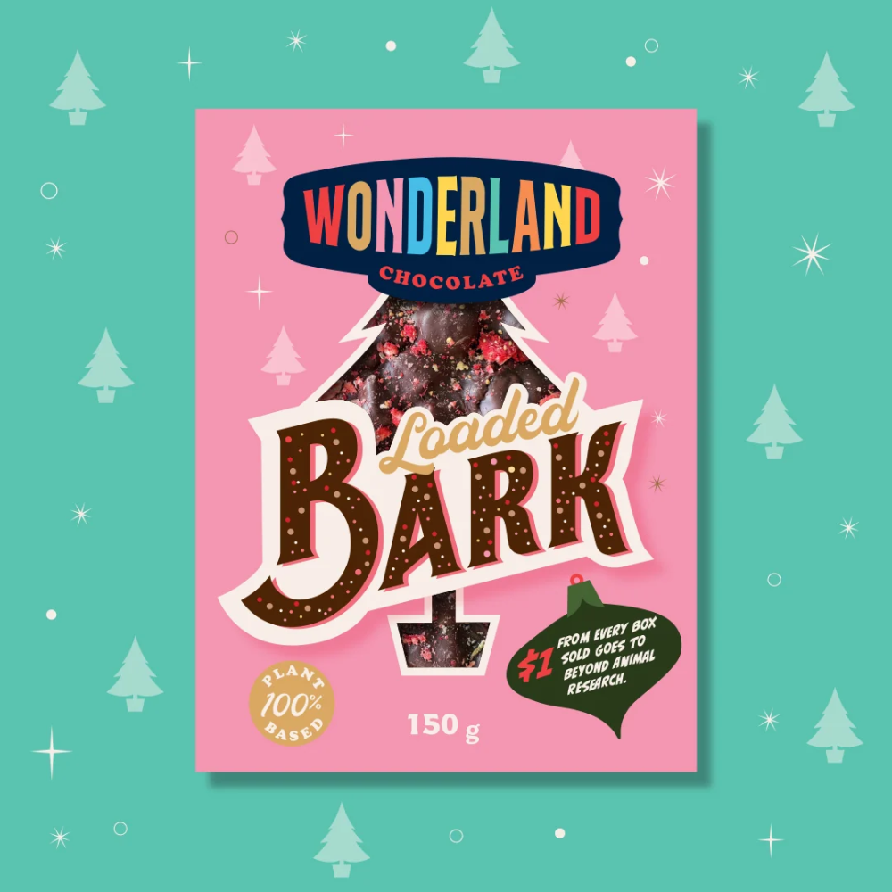 Wonderland Chocolate Loaded Bark  150 g box