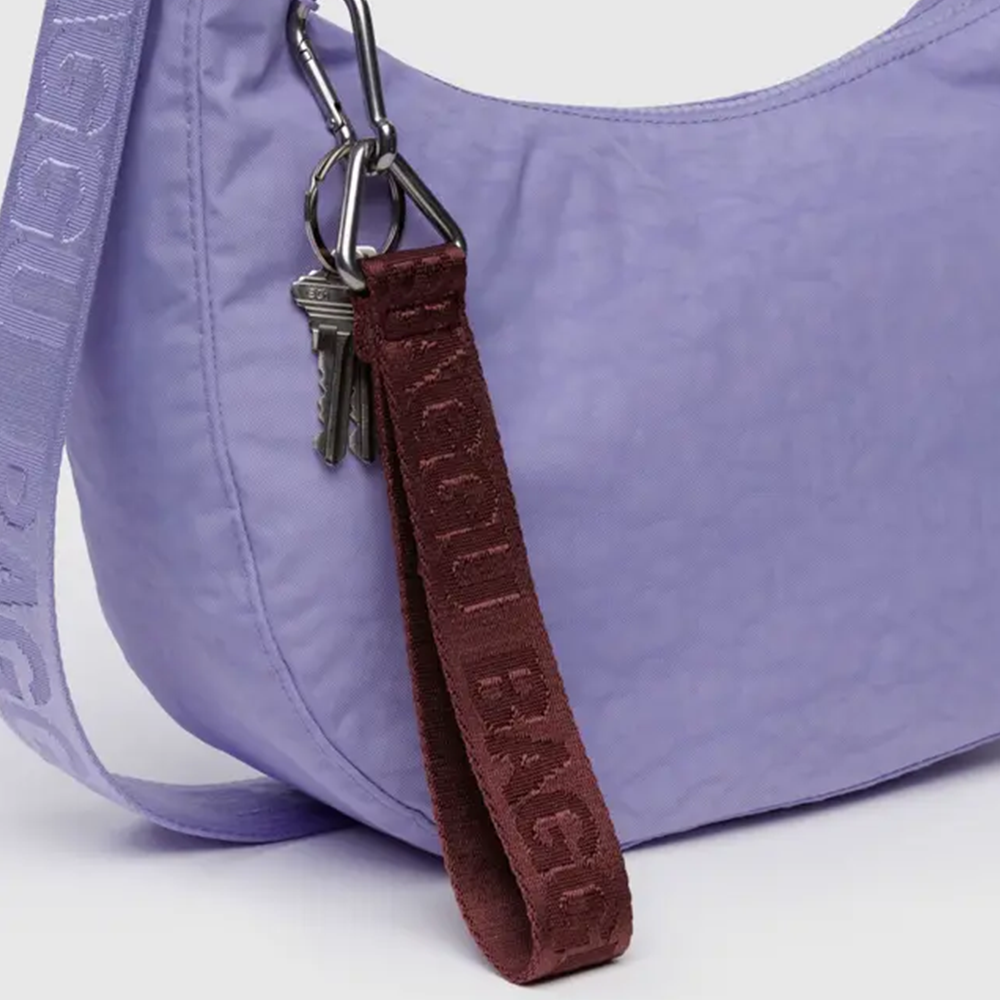 Baggu Logo Keychain Mahogany