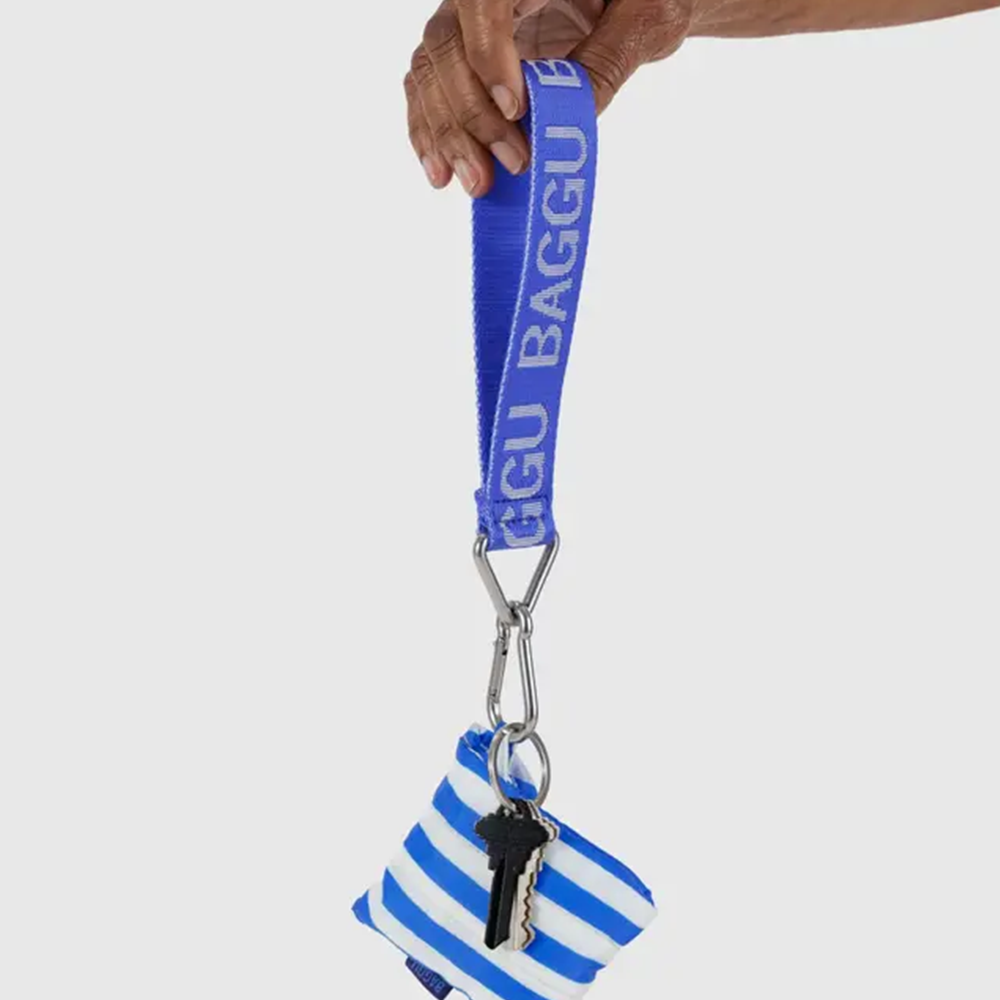 Baggu Logo Keychain Royal Blue