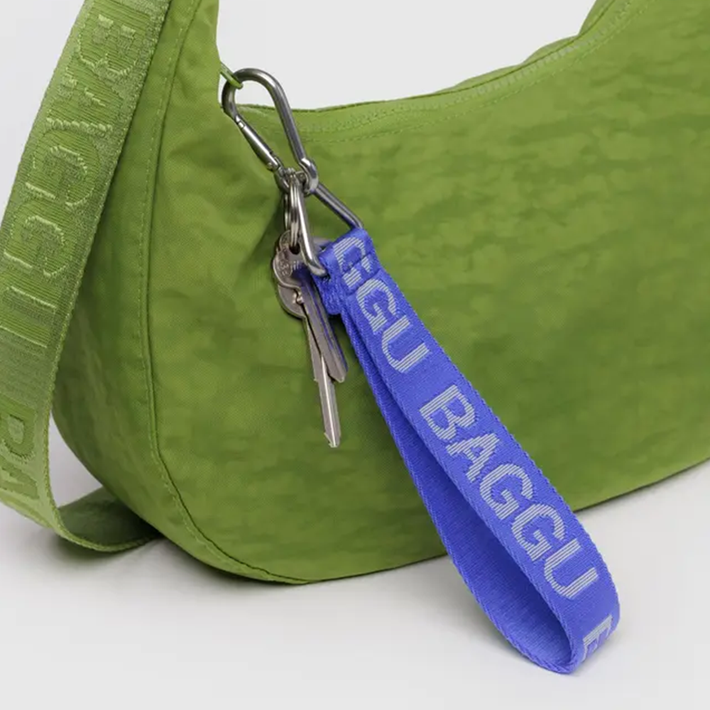Baggu Logo Keychain Royal Blue