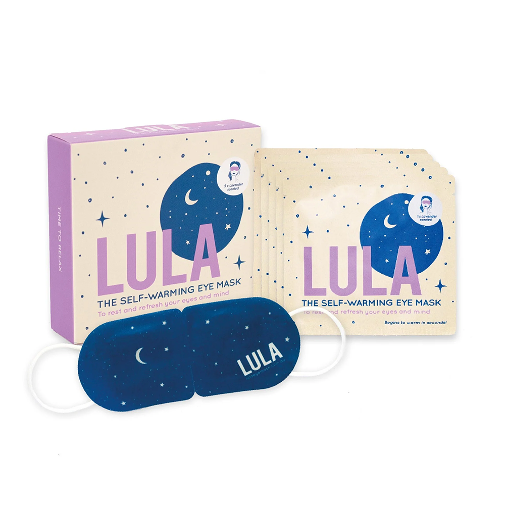 Lula Self Warming Eye Mask Lavender