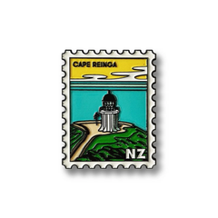100% NZ Collectable Stamp Magnet Cape Reinga