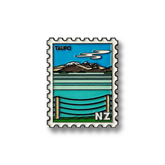 100% NZ Collectable Stamp Magnet Taupō