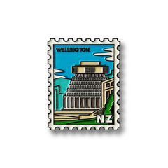 100% NZ Collectable Stamp Magnet Wellington