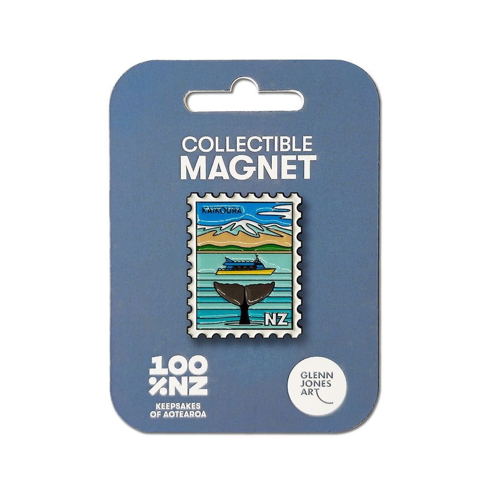 100% NZ Collectable Stamp Magnet Kaikora