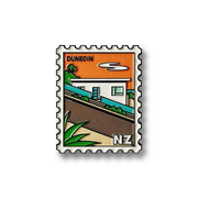 100% NZ Collectable Stamp Magnet Dunedin
