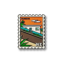 100% NZ Collectable Stamp Magnet Dunedin