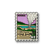 100% NZ Collectable Stamp Magnet Rotorua