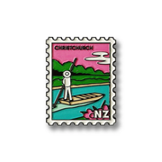 100% NZ Collectable Stamp Magnet Christchurch