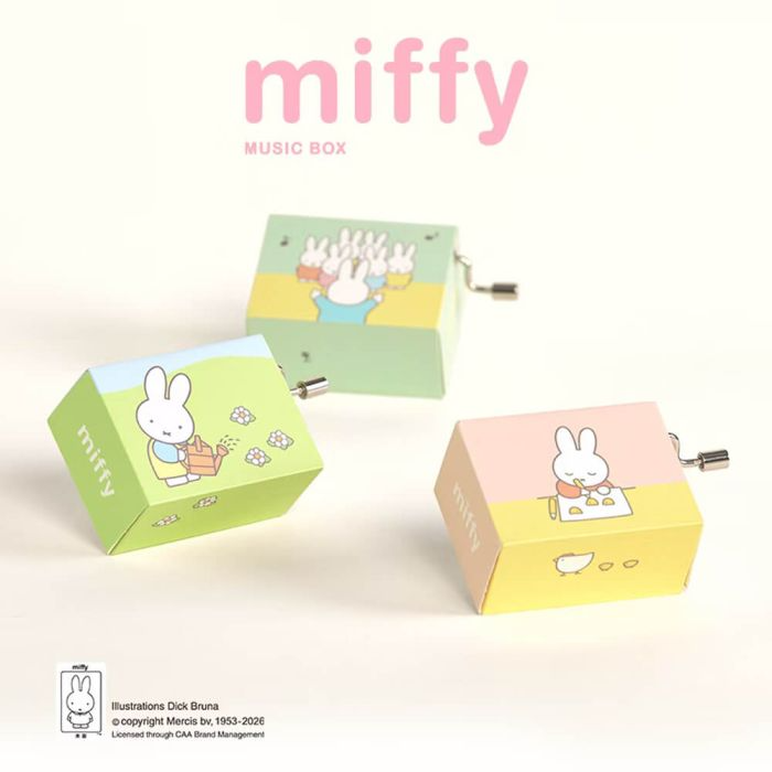 Miffy Wind Up Musical Box Blind Box