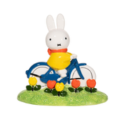 Miffy Ceramic Figurine Tulip Garden Bike Ride