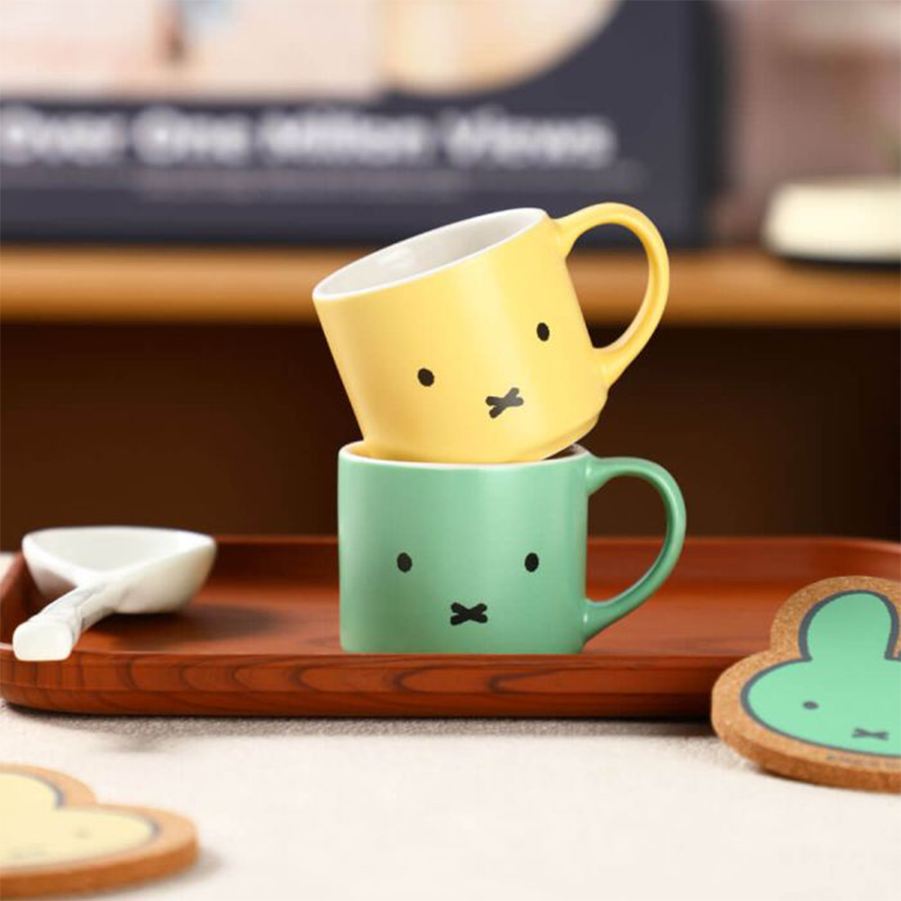 Miffy Ceramic Mug & Cork Coaster Set Blind Box