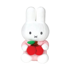 Miffy Plush Toy with Cherry