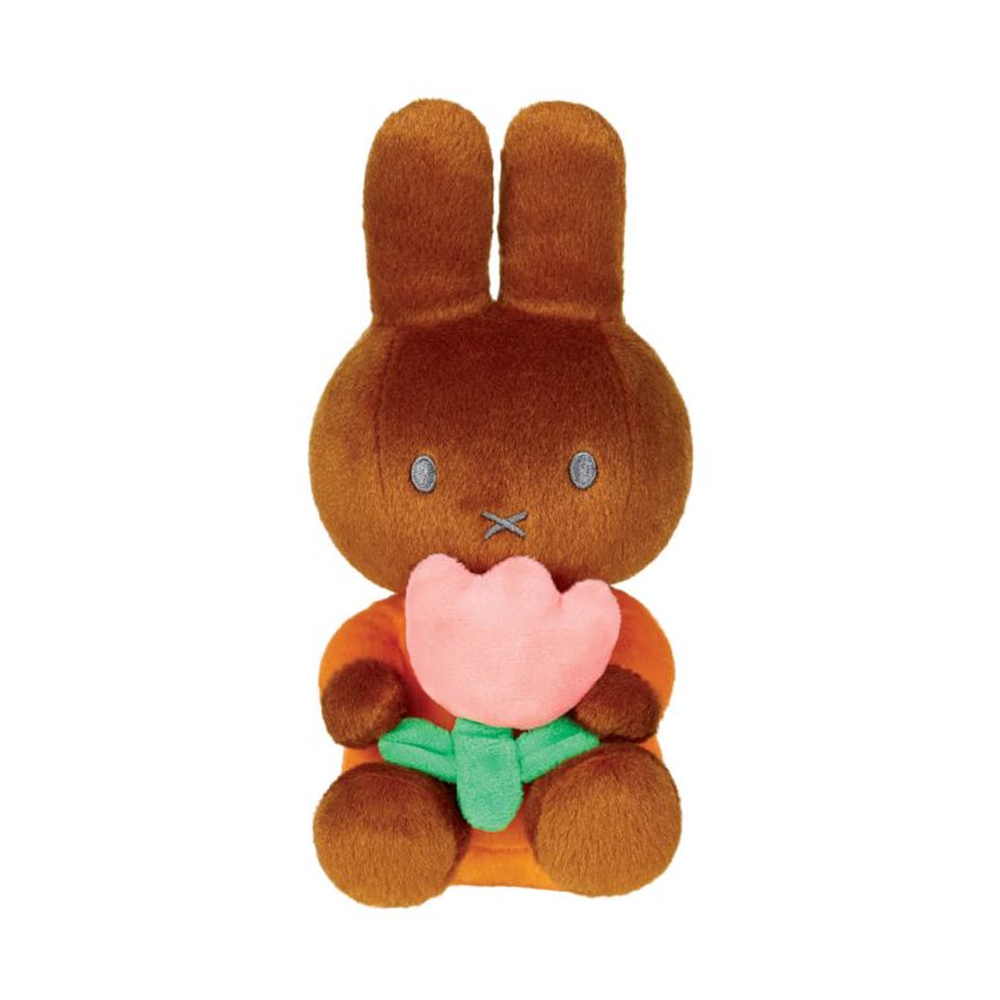 Miffy Melanie Plush Toy with Tulip