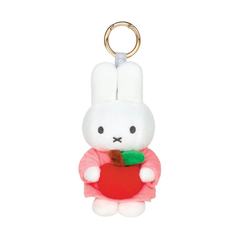 Miffy Plush Keyring with Apple