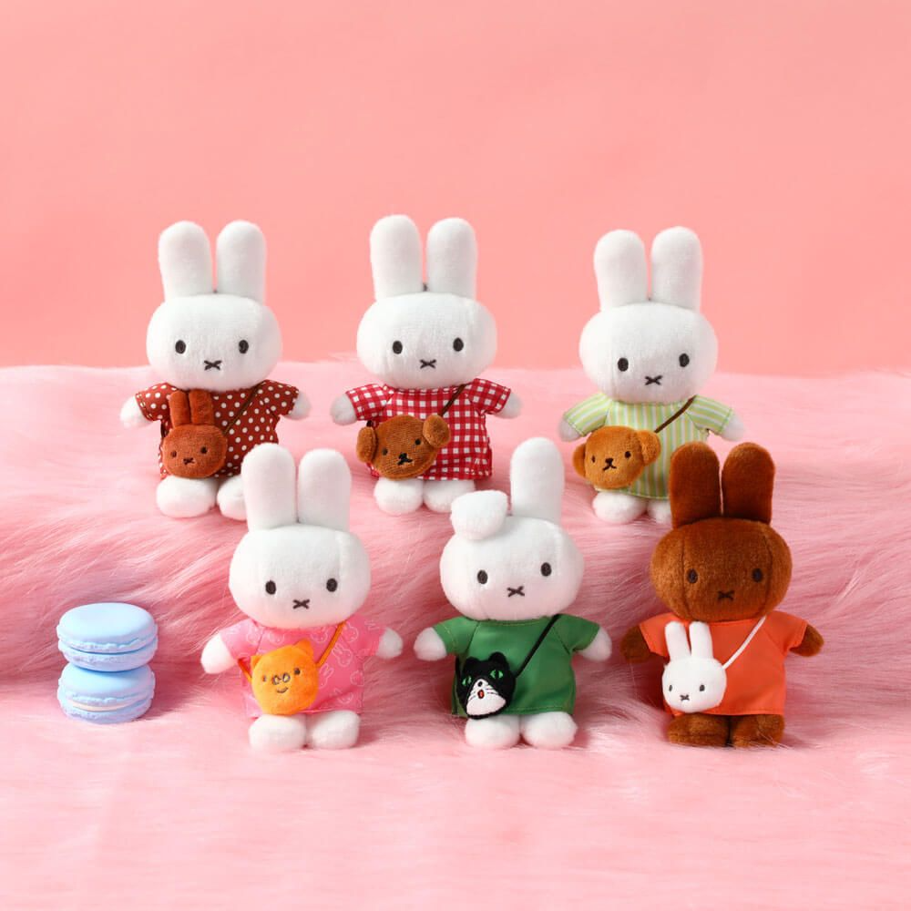 Miffy Blind Box Plush Keyring Mini Bag