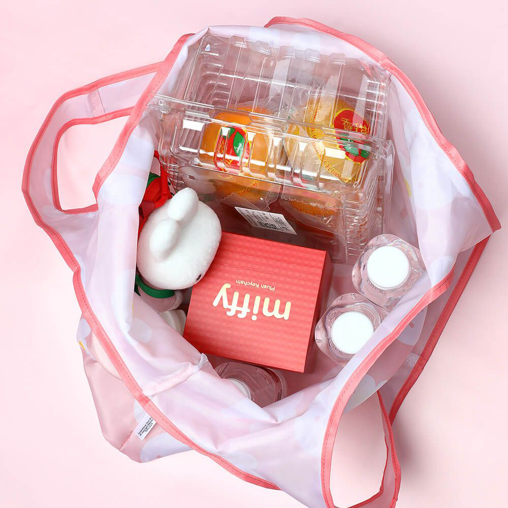 Miffy Plush & Backpack Keyring Charm and Tote Bag Set