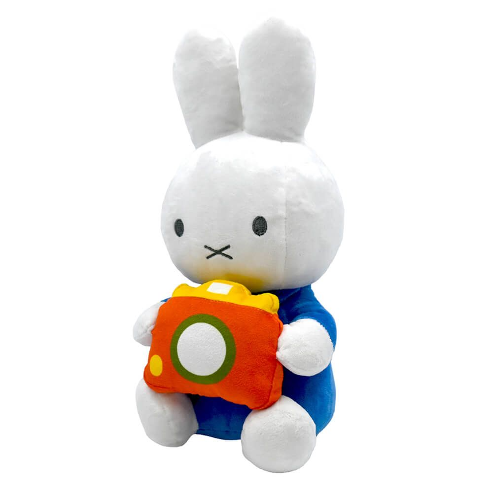 Miffy Holding Camera Plush Toy