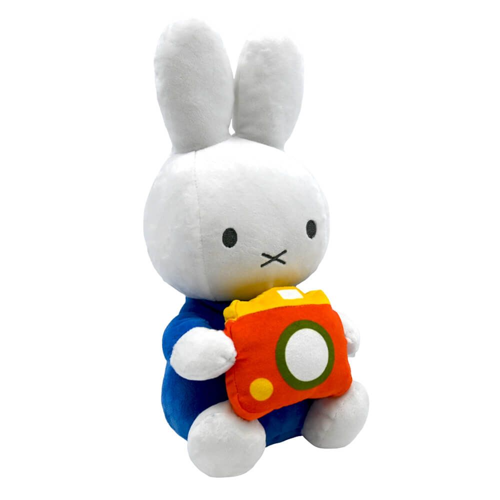 Miffy Holding Camera Plush Toy