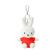 Miffy Classic Plush Keyring 12cm Red