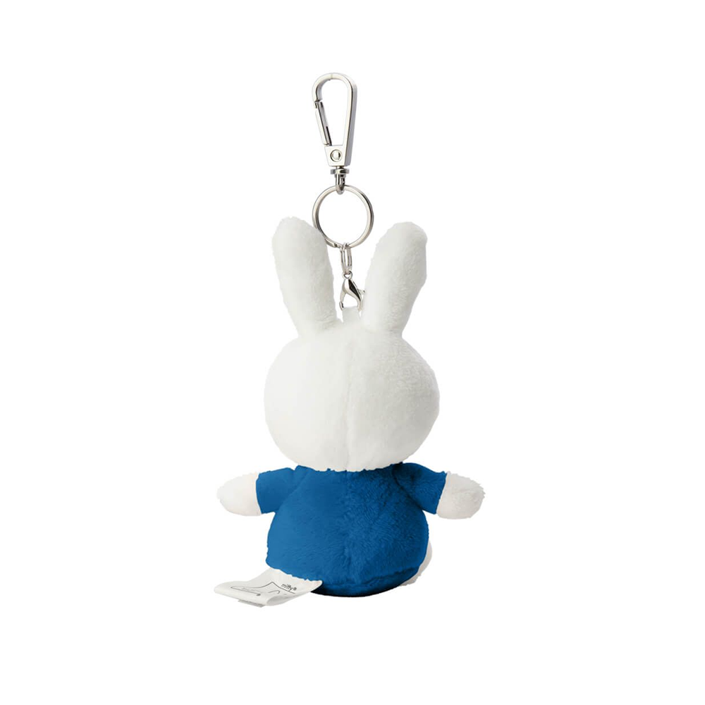 Miffy Classic Plush Keyring 12cm Blue