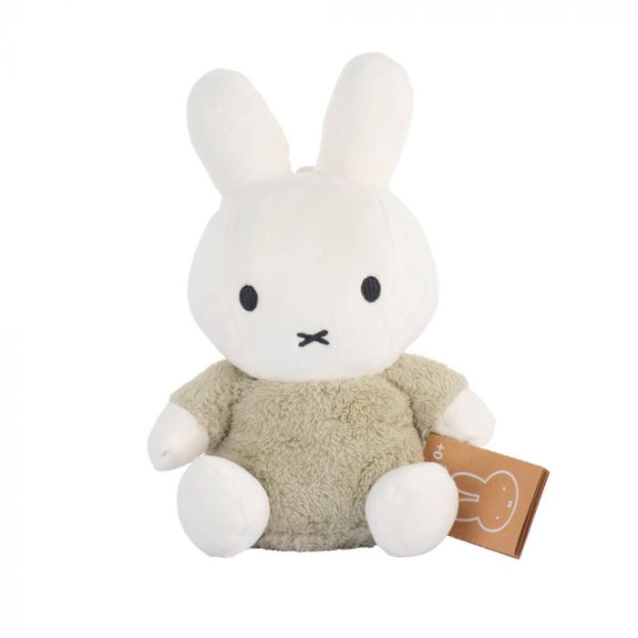 Miffy Fluffy Cuddle Plush Toy Green Medium