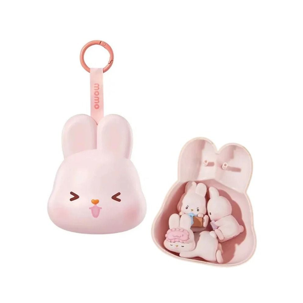 Momo Bunny 24 Hour Life Diary Figures Pack of 3 Blind Box