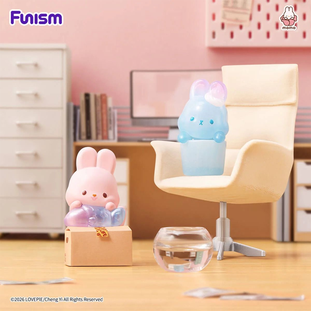 Momo Bunny 24 Hour Life Diary Figures Pack of 3 Blind Box