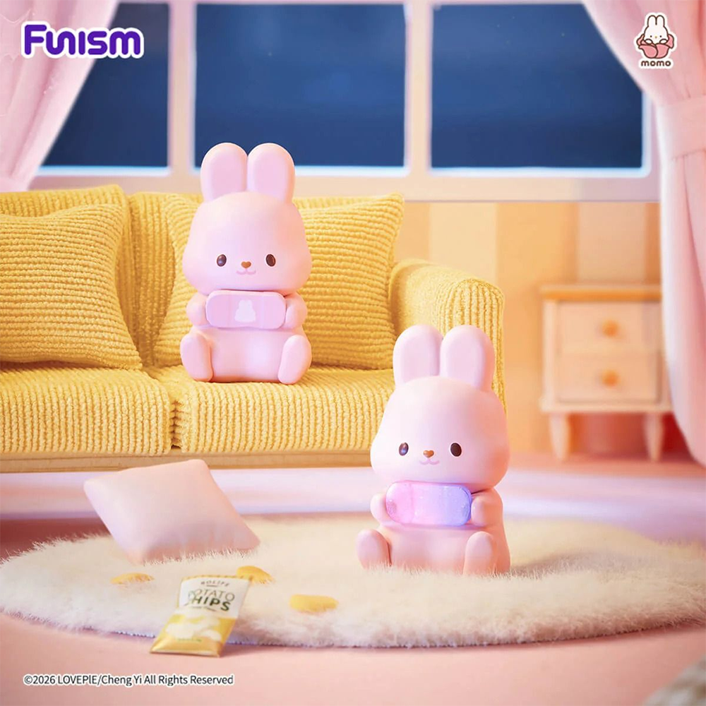 Momo Bunny 24 Hour Life Diary Figures Pack of 3 Blind Box