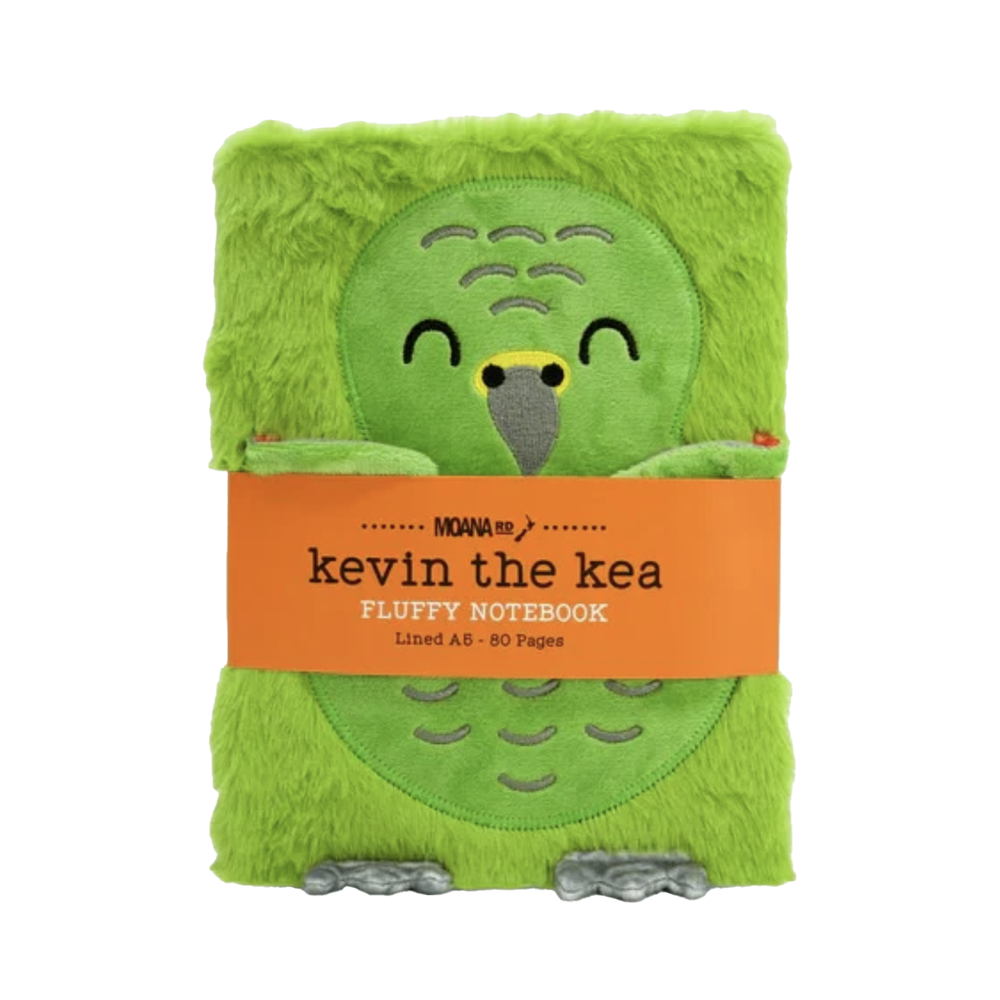 Moana Road Fluffy Notebook Kevin the Kea