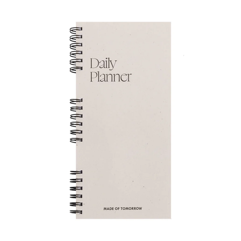 Made of Tomorrow Daily Planner Beige