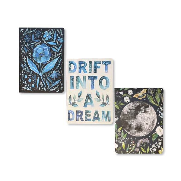 Magic and Moonflowers Notebooks Set of Three