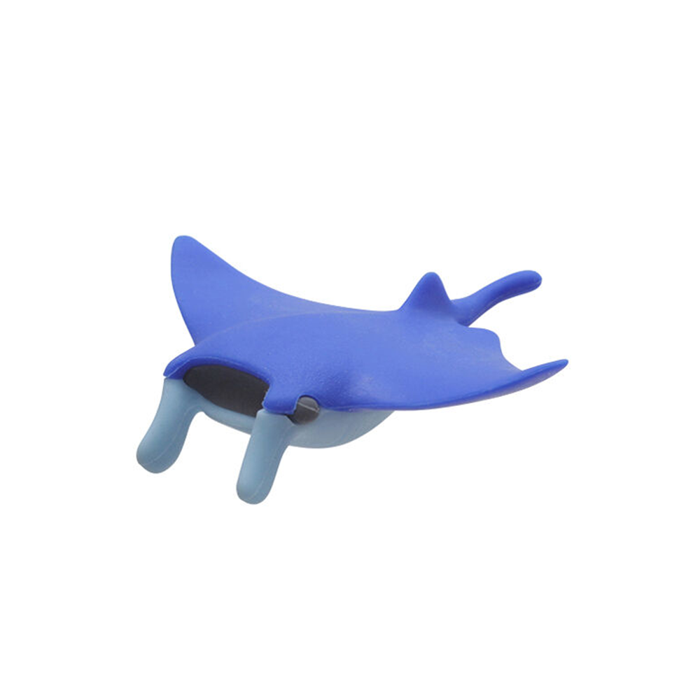 Iwako Eraser Blue Manta Ray