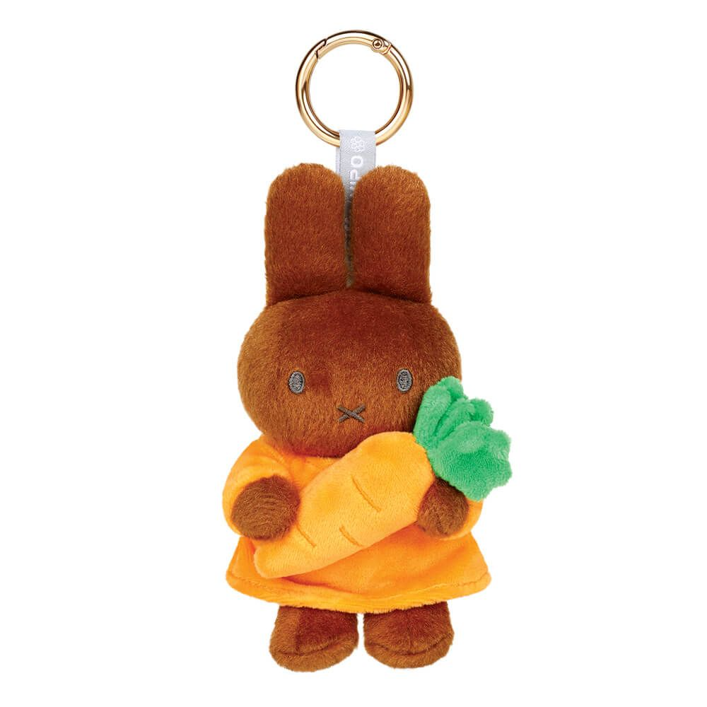 Melanie Plush Keyring with Carrot